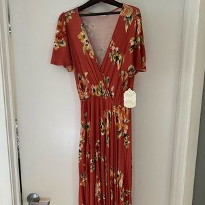 Multi colored light sundress - size M